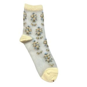 Floral Sheer Socks
